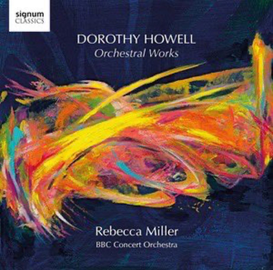 Auntie D! On In Tune! Thanks @BBCRadio3 for making space for DH’s wonderful music. The disc was a true labour of love for me and I’m so excited this great music can now be heard again & again. And hats off to @kirstymatheson for fab cover art! @BBCCO @SignumRecords