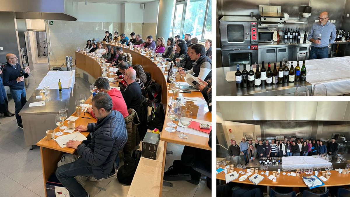 ¡Gracias a Toni Sarrión por dirigir esta gran cata en el CdT de Valencia! 
Una mañana de formación, conociendo 12 terruños españoles.