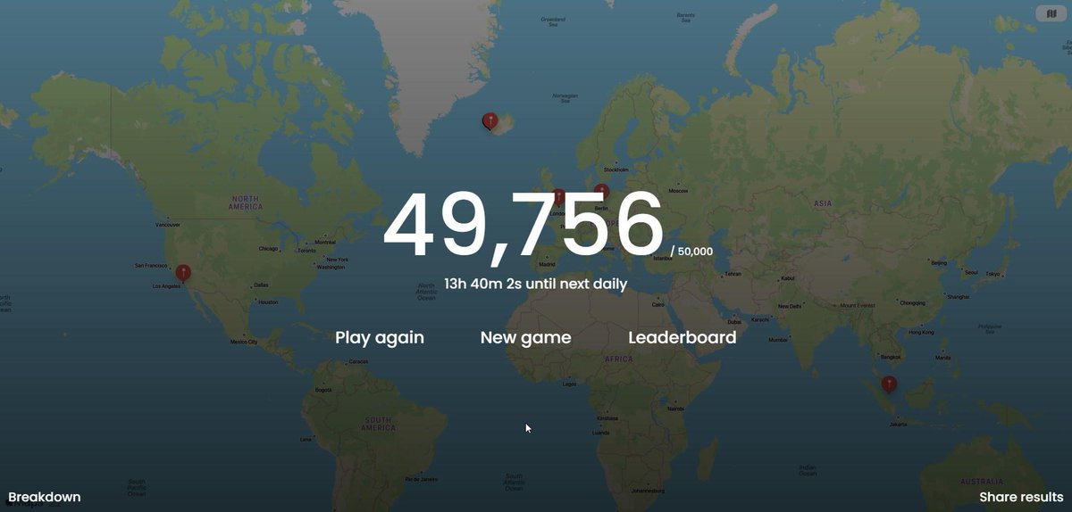 Andyboyonalert's tweet image. won timeguessr today