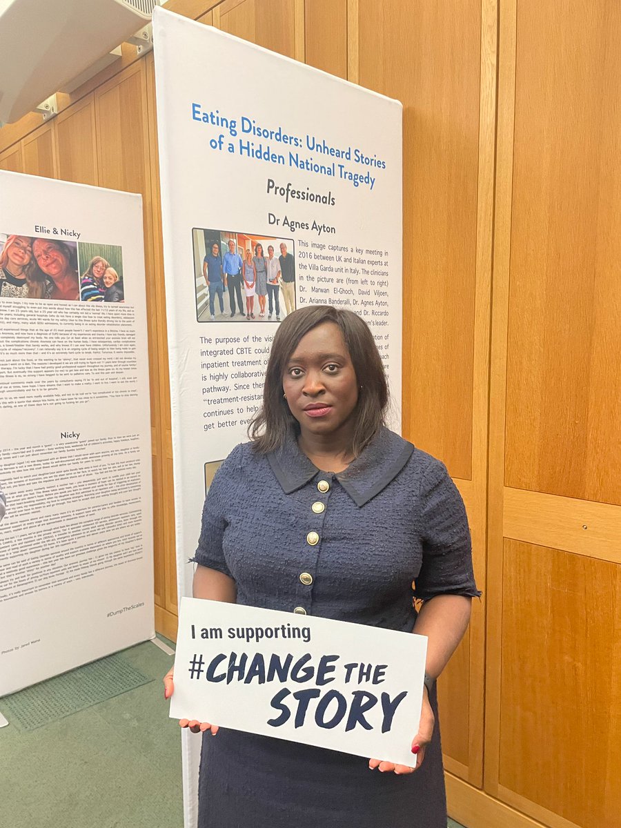 Lovely to join campaigners at the Eating Disorders Awareness Week drop-in today. Over a million people in the UK are living with an eating disorder but too few are receiving the early intervention support they need. We must end the crisis in mental health. #ChangeTheStory