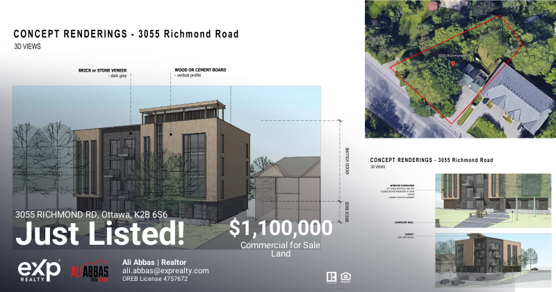 💲𝐋𝐀𝐍𝐃 𝐅𝐎𝐑 𝐒𝐀𝐋𝐄
🏠𝟑𝟎𝟓𝟓 𝐑𝐈𝐂𝐇𝐌𝐎𝐍𝐃 𝐑𝐃, 𝐎𝐭𝐭𝐚𝐰𝐚, 𝐊𝟐𝐁 𝟔𝐒𝟔
🔥𝐎𝐧𝐥𝐲 $𝟏,𝟏𝟎𝟎,𝟎𝟎𝟎
Britannia Heights - ML# 1379783
An investment opportunity to build 16 units &amp; 9 parking spaces. Site Plan Approval Spring 2024.
#exprealty
#ottawarealestate