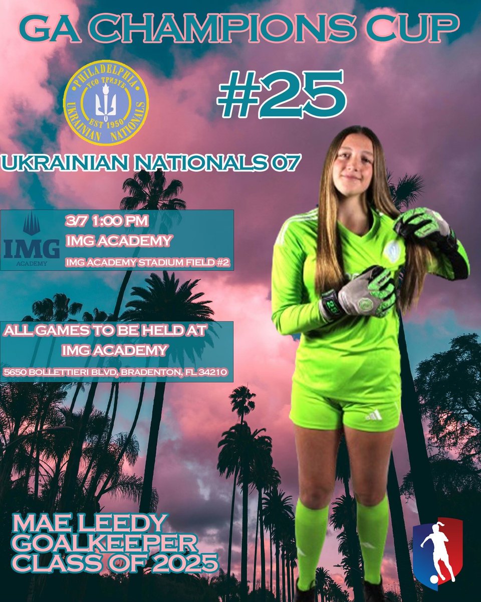 Ready for sunny FL!  <a href="/ImYouthSoccer/">ECNL/GA/Recruiting/College Soccer</a> <a href="/ukrainian2007GA/">⭐️PhillyUkrainian07GA⭐️</a> <a href="/TopDrawerSoccer/">TopDrawerSoccer</a> <a href="/PrepSoccer/">Prep Soccer ⚽️</a> <a href="/TheSoccerWire/">SoccerWire</a>