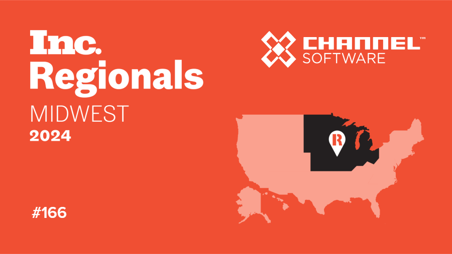 Channel Software named to 2024 Inc. 5000 Regionals Midwest list for the 2nd year! 🎉 Honored to be 1 of only 3 MN software companies recognized. Grateful for our amazing team, customers, & partners driving our growth. Thank you, @IncMagazine! #ChannelSoftware #IncRegionals