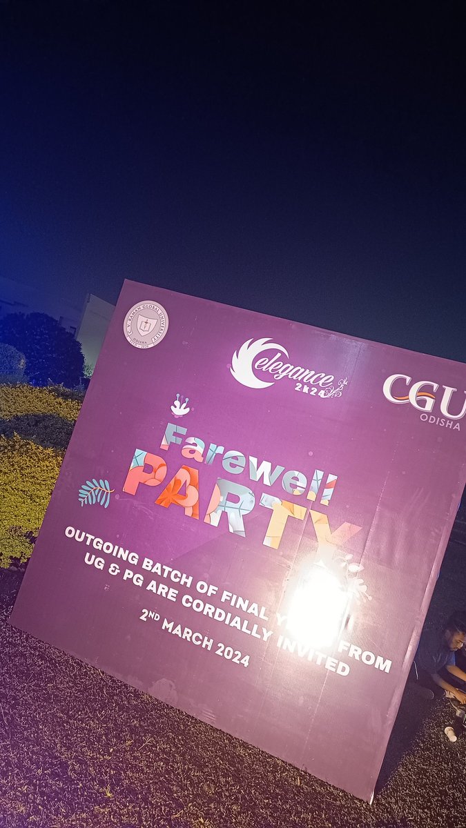 thesumit_09's tweet image. Day 2 of Celegance 🩷🫶🏻
2nd March💓💫
That&apos;s how the last fest of college life ended, it was really mesmerizing 😍
Memories bloom and hearts never forget ✨
#Farewell #Celegance2k24 #2024Batch  #CGUOdisha
