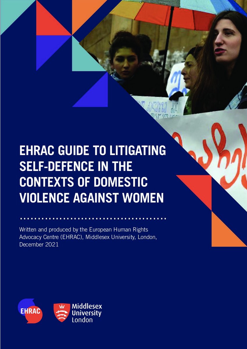 Our guide to litigating self-defence in contexts of violence against women is available in English, Georgian, Russian and Ukrainian: ehrac.org.uk/en_gb/resource…