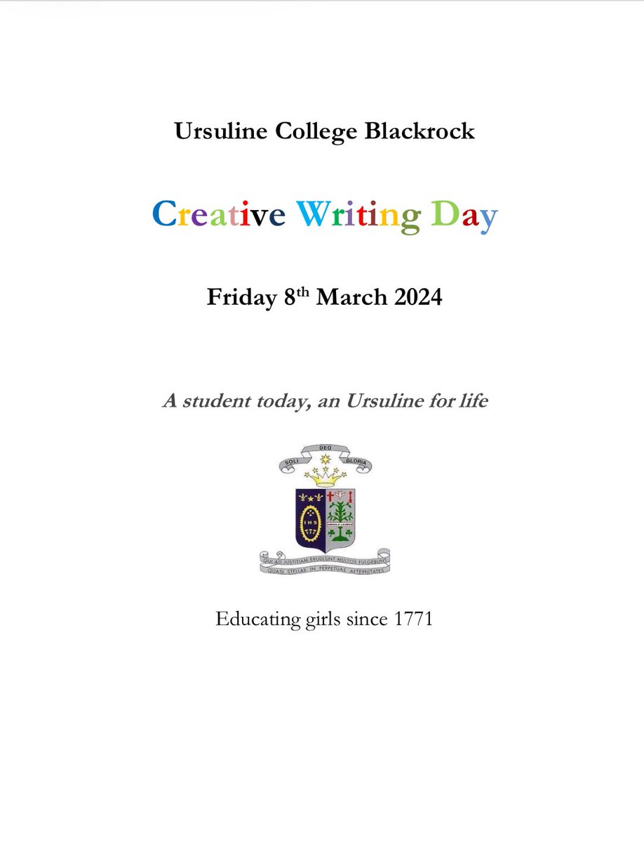 Ursuline College Blackrock tweet media
