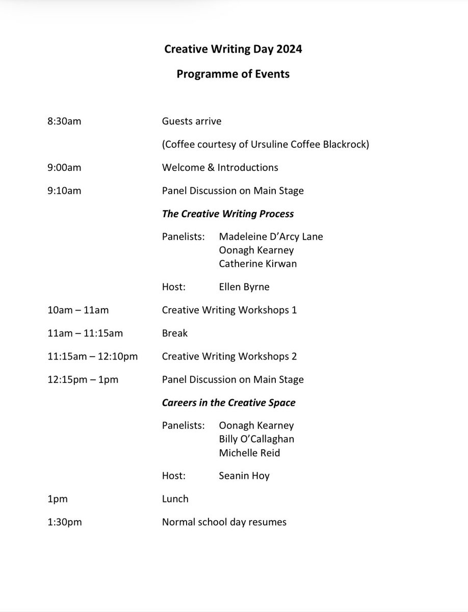 Ursuline College Blackrock tweet media