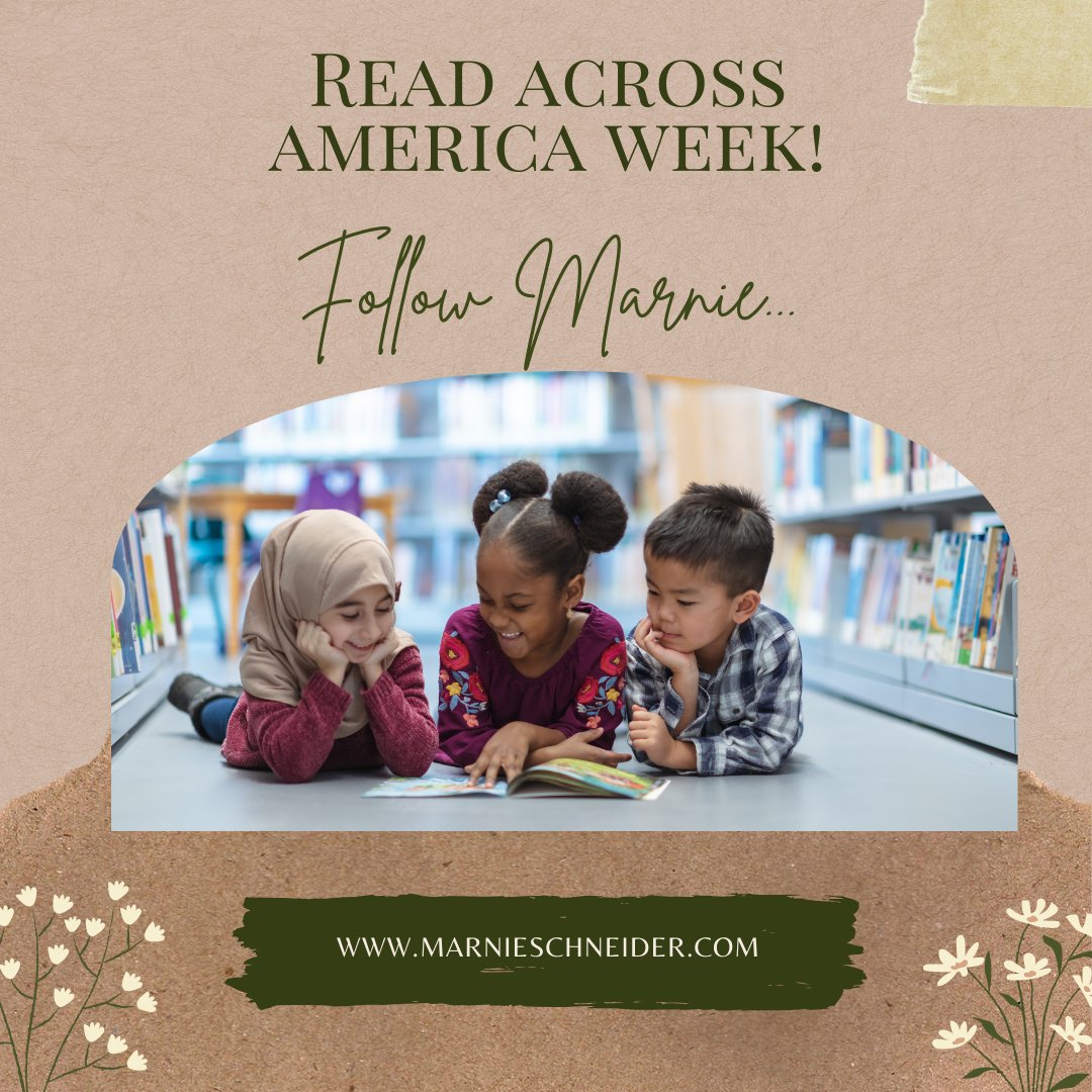 Celebrate Read Across America Week! 🌟 Join us on a literary journey with Marnie Schneider, as she embarks on a magical tour across the USA, spreading the joy of reading through her enchanting Gameday in the USA children's book series! marnieschneider.com