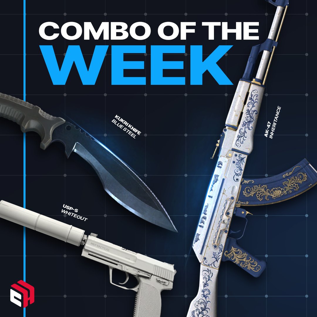 🤍 We're in love with this combo 💙
For us 11/10 and you?

Visit CaseHug.com and get a 25% additional FREE BONUS with code CASEHUG! 🔥

#casehugcom #skinsgiveaway #CS2 #csgogiveaways #skins #gamingcommunity #CSGOgiveaway #csgoskins #eSports #combo