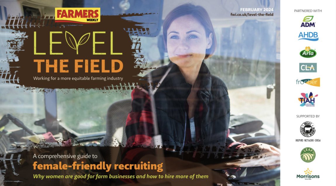 Abi Kay (@fwabikay) on Twitter photo Very pleased to share the first of several #LevelTheField guides, providing support to farm businesses to help make agriculture more equitable & inviting for women.
This guide looks at why women are good for farm business & how to hire more of them 👇🏼
stmaaprodfwsite.blob.core.windows.net/assets/sites/1…. Very pleased to share the first of several #LevelTheField guides, providing support to farm businesses to help make agriculture more equitable & inviting for women.
This guide looks at why women are good for farm business & how to hire more of them 👇🏼
stmaaprodfwsite.blob.core.windows.net/assets/sites/1….