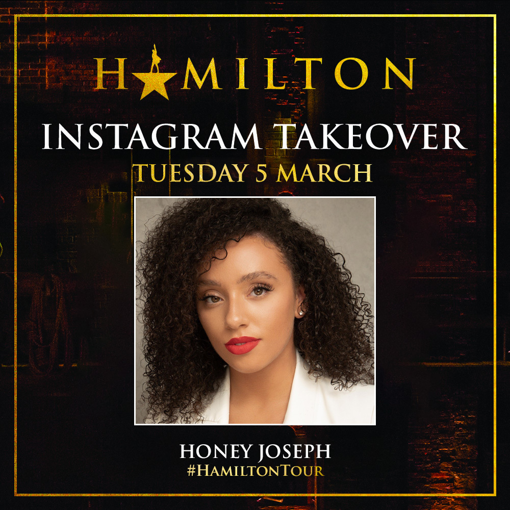Be in the room where it happens. To celebrate our #OpeningNight in Edinburgh, #HoneyJoseph will be taking you behind the scenes backstage on our Instagram Stories tomorrow. #HamiltonTour