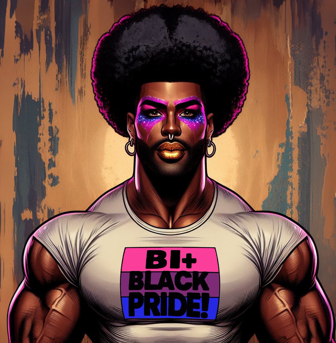 Git'chu Some!! #BiPride #BisexualMenSpeak #BiVisibility #RecognizeBiMen #BiBlackProud #BiBlackMenTalk #LovingWhileBi 🖤🤎🩷💜🩵