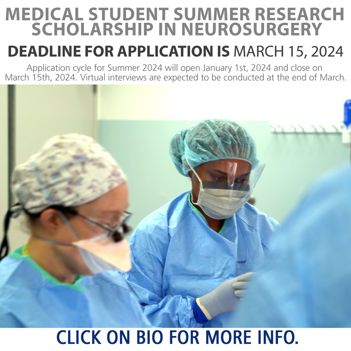 Johns Hopkins Neurosurgery is proud to be participating in this amazing program!

<a href="/HopkinsSpine/">Hopkins Neurosurgery Spine</a> <a href="/HopkinsNsurg/">Johns Hopkins Neurosurgery</a> <a href="/HopkinsMedicine/">Johns Hopkins Medicine</a> <a href="/HopkinsNerve/">Johns Hopkins Peripheral Nerve Surgery</a> 

med.miami.edu/departments/ne…