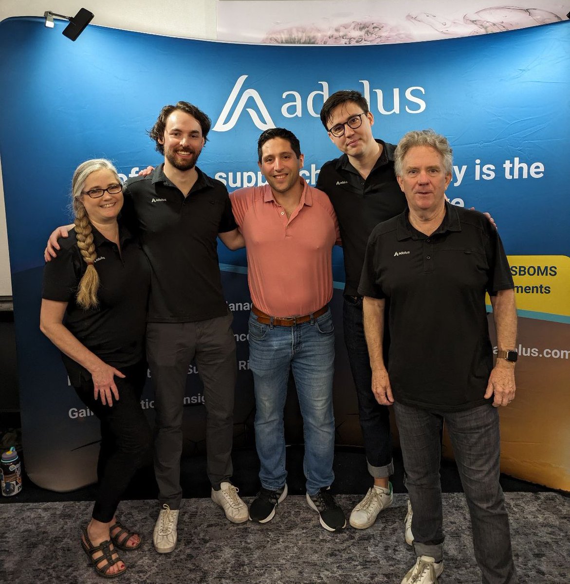 We're here at #S4x24! Swing by the Vulnerability Management Pavilion to talk to <a href="/ICS_Secure/">Eric Byres</a>, <a href="/ron_brash/">Ron Brash</a> and the aDolus team about software supply chain security (and #vulnerabilities, #AI, #SBOMs... )