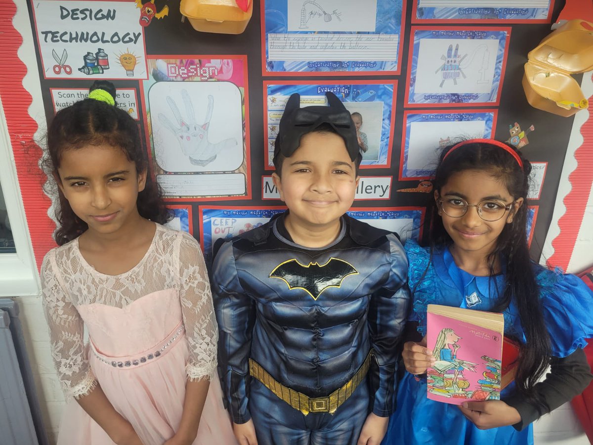 #LFP3EC loved dressing up as their favourite book characters to celebrate World Book Day! 📚🥳

@lea_forest_aet @Lea_Forest_HT @LFP_DHT_MrW