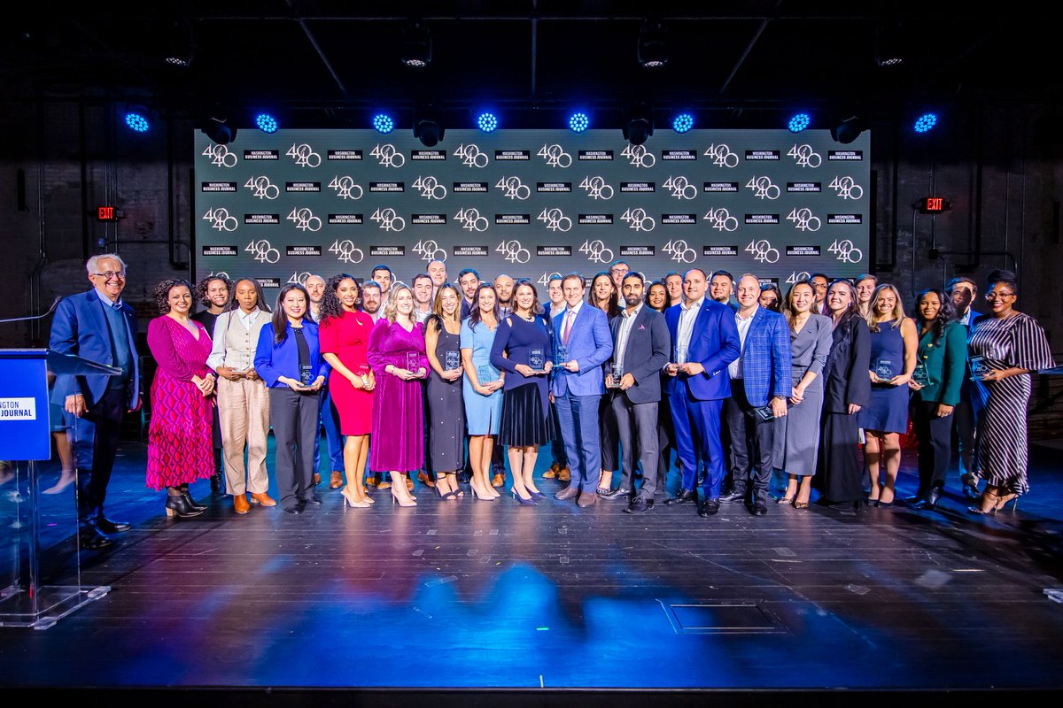 Magical evening at the 40 Under 40 awards! Congrats to all winners whose passion & innovation shape our industries. Together we'll achieve greatness! 🌟 See the full list of amazing recipients: hubs.li/Q02n1QjL0 #40Under40 #Innovation