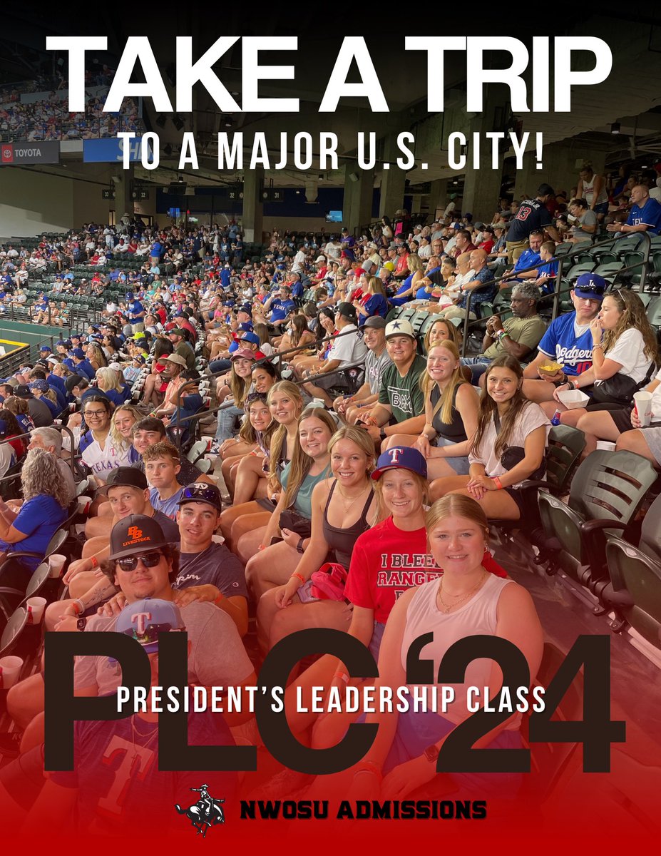 Being apart of the President’s Leadership Class means you get to go on an ALL EXPENSE paid trip! 🎉🎉
•
Click on our Linktree to apply for PLC! #RRR

linktr.ee/nwosuadmissions