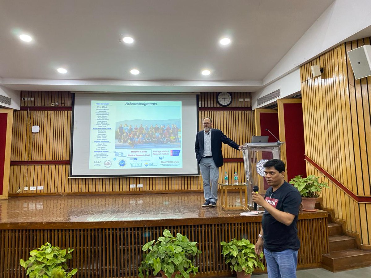 Parthasarathi Subramanian (@parthas_iitk) on Twitter photo Prof. Brian Stoltz's lecture on Complex Natural Products as a Driving Force for Discovery in Organic Chemistry at IIT Kanpur was incredibly inspiring. Thank you!
<a href="/brianstoltz70/">Brian Stoltz</a>
<a href="/IITKanpur/">IIT Kanpur</a>
<a href="/Chemistry_IITK/">Chemistry_IITK</a>
<a href="/thestoltzgroup/">Stoltz Group</a>
<a href="/TotalSynthesis/">Total Synthesis</a>
<a href="/Caltech/">Caltech</a> Prof. Brian Stoltz's lecture on Complex Natural Products as a Driving Force for Discovery in Organic Chemistry at IIT Kanpur was incredibly inspiring. Thank you!
<a href="/brianstoltz70/">Brian Stoltz</a>
<a href="/IITKanpur/">IIT Kanpur</a>
<a href="/Chemistry_IITK/">Chemistry_IITK</a>
<a href="/thestoltzgroup/">Stoltz Group</a>
<a href="/TotalSynthesis/">Total Synthesis</a>
<a href="/Caltech/">Caltech</a>