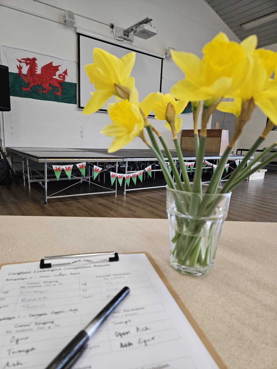 missffwilliams's tweet photo. Diolch @CadoxtonPS @OakSch am y gwahoddiad i feirniadu Eisteddfod Blwyddyn 1 heddiw! ~ Thanks for the invite to judge Year 1's Eisteddfod again this year. 🏴󠁧󠁢󠁷󠁬󠁳󠁿 https://t.co/ypxdnTgE8I