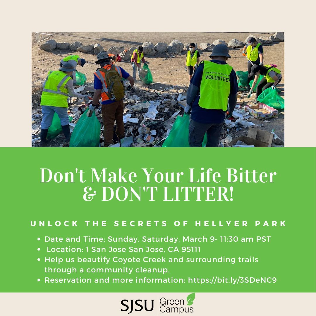SJSU Green Campus tweet media