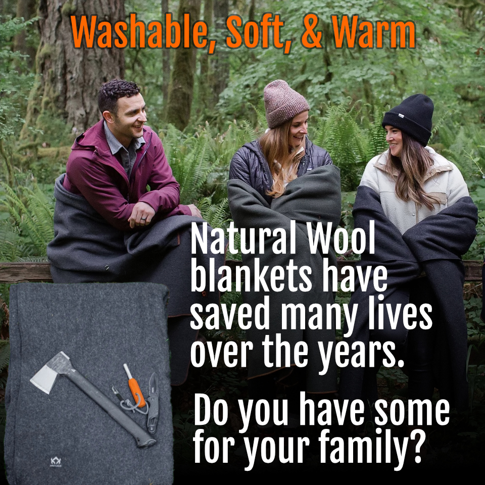 FoodStorageGuys's tweet image. 🔥 Introducing the ultimate wool survival blanket: the Arcturus Military Wool Blanket - 4.5 lb! 🏕️ Stay warm and cozy wherever you roam with this rugged, thick, and washable blanket.

#survival #WoolBlanket

foodstorageguys.com/survival-stuff…