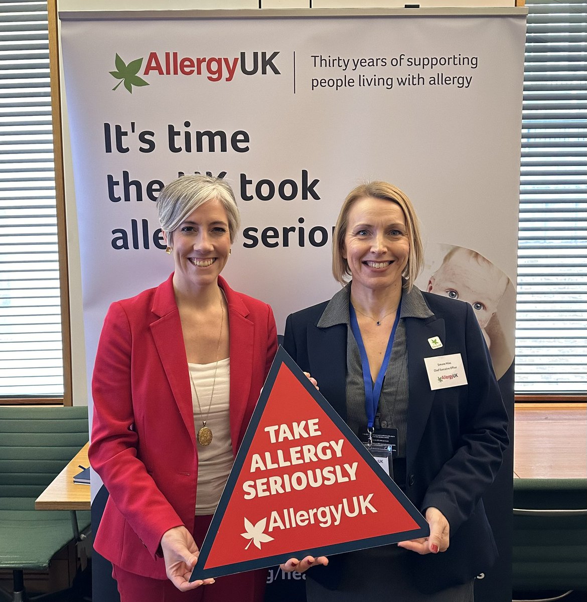 Allergy is the most common chronic disease in Europe, and those who suffer with allergies struggle daily with the fear of possible illness, or even death, from an allergic reaction. Today I joined @AllergyUK1 in parliament to say 
#ItsTimeToTakeAllergySeriously