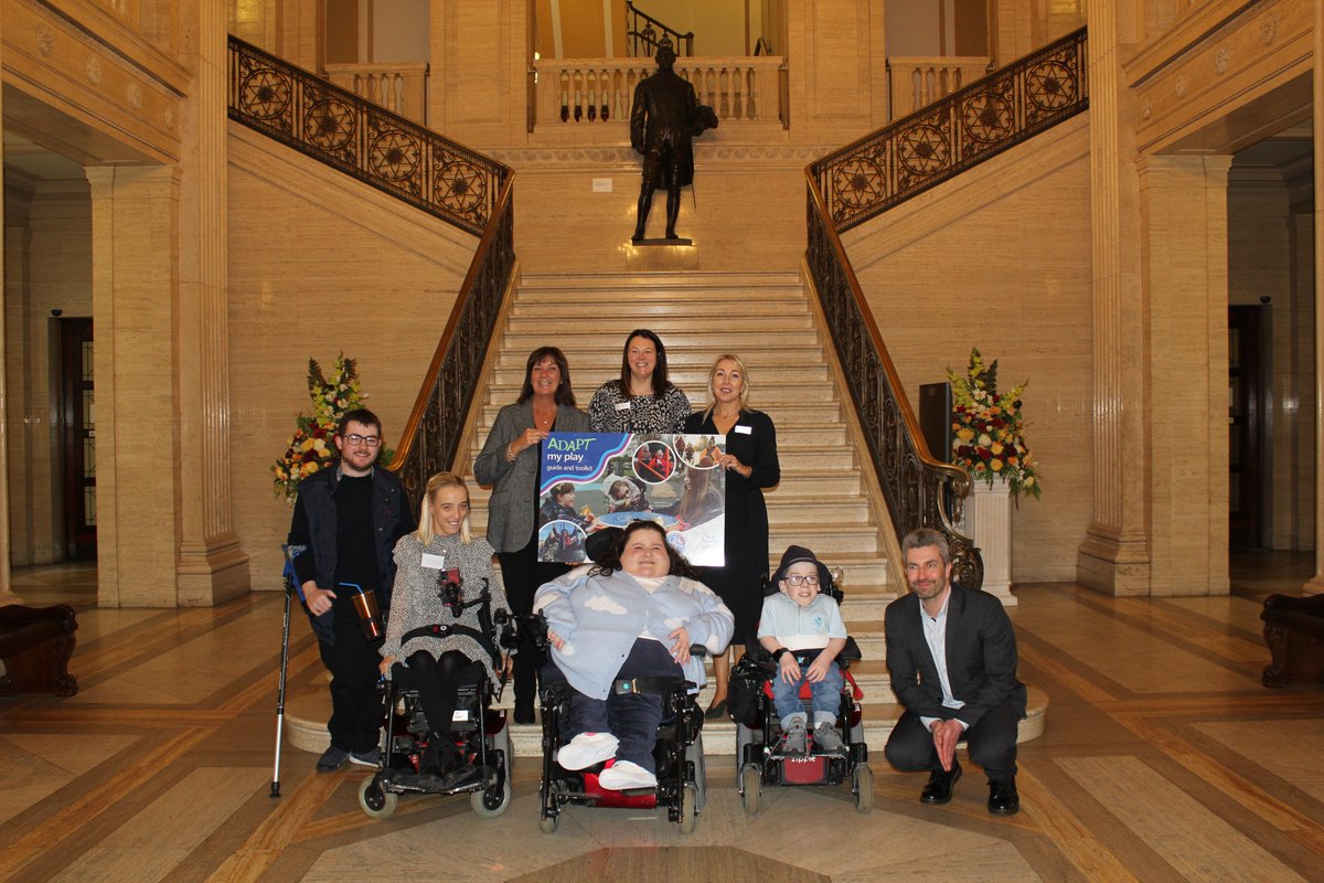 A huge THANK YOU to @maemurrayfdn Youth Panel who co-produced #ADAPTMyPlay & to Leah, Hannah, Katie, Saul & Talia for sharing their stories at our event today. Thanks also to event sponsor @DannyDonnelly1 & co-sponsors @RobbieButlerMLA @mcguigan_philip. Supported by @BBCCiN