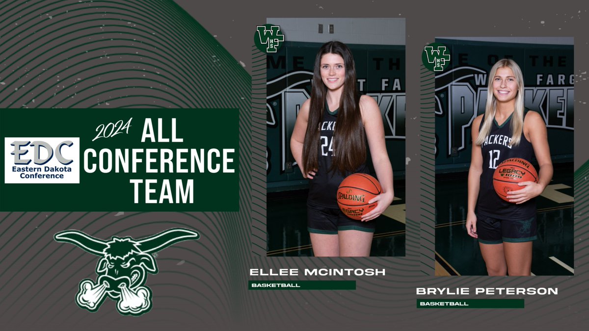 Congratulations to Ellee McIntosh and Brylie Peterson on being selected to the EDC All-Conference Team!