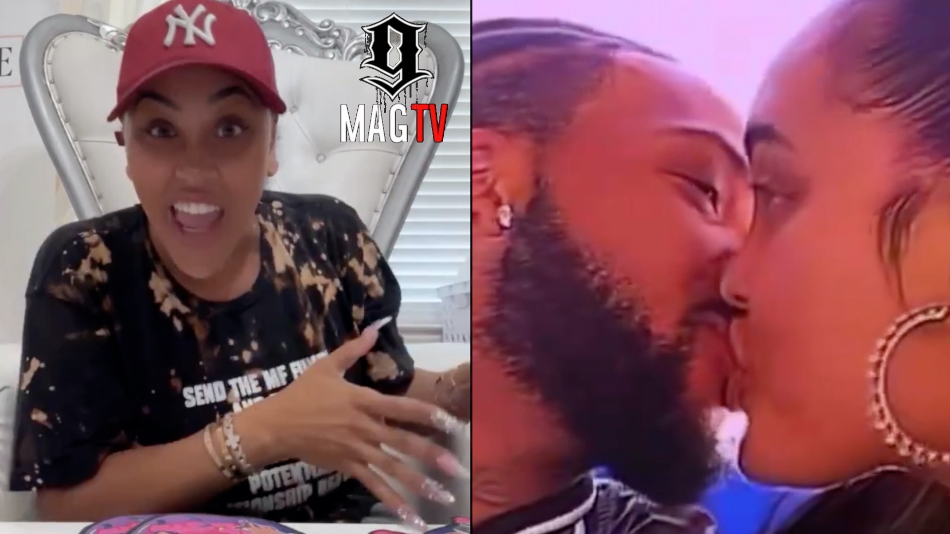 9MagTV on X: SEE VIDEO HERE: t.cobS8ZbPUH1D U Wanna Extort Me Natalie  Nunn Speaks Out After Leaked Video Of Her Kissing Curtis Golden! 💰  natalienunn curtisgolden jacobpayne halle joseline zelle tiktok nick