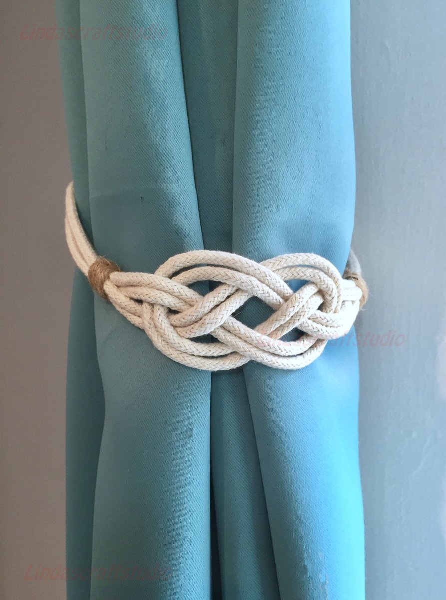 Excited to share this #nautical #knot #curtain #home #decor 

lindascraftstudio.etsy.com/listing/714244…