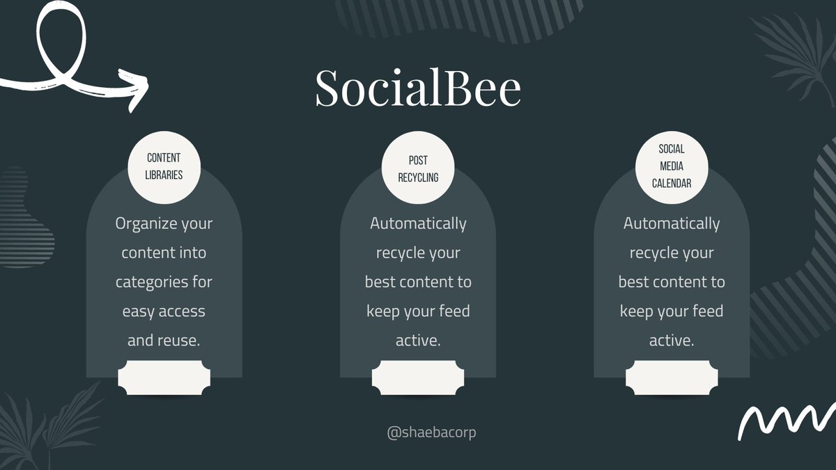 ShaebaCorp's tweet image. Overwhelmed by social media? 

🔄 Use scheduling tools to save time and streamline your workflow! 🕒 

Stay tuned for some of our handy tool picks. ⏱️

#SocialMediaManagement #SpringCleanYourTime #ToolsAndResources