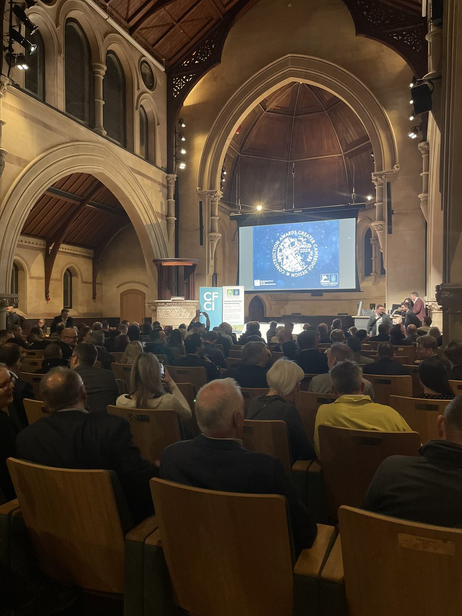 CFCI (@cfcicambridge) on Twitter photo The stage is set, the room is buzzing, the #GreaterCambridgeDesignAwards2024
are about to begin….Lets go! <a href="/camcitco/">Cambridge City Council</a> <a href="/SouthCambs/">South Cambridgeshire District Council</a> <a href="/3cBuilding/">3C Building Control</a> The stage is set, the room is buzzing, the #GreaterCambridgeDesignAwards2024
are about to begin….Lets go! <a href="/camcitco/">Cambridge City Council</a> <a href="/SouthCambs/">South Cambridgeshire District Council</a> <a href="/3cBuilding/">3C Building Control</a>