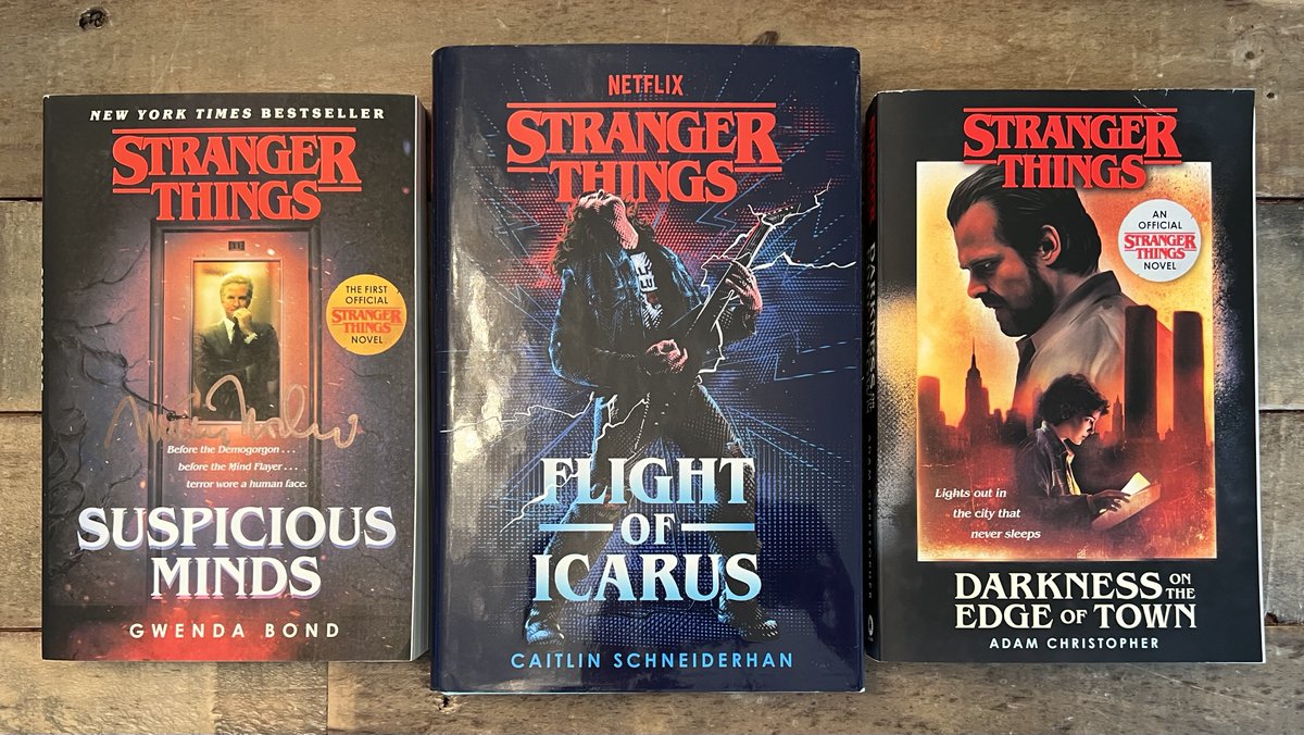 March is National Reading Month. REPOST by Monday, March 11 for a chance to win this collection of #StrangerThings novels from @DelReyBooks! I'll pick one winner and announce next #ModineMonday. Good luck! #nationalreadingmonth 

Get these and more at readstrangerthings.com.