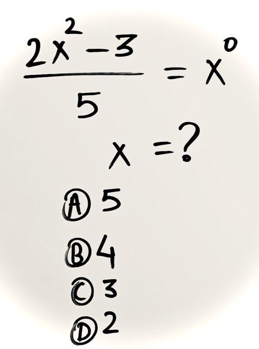 What is the value of X? #math #Mathematics #funmath