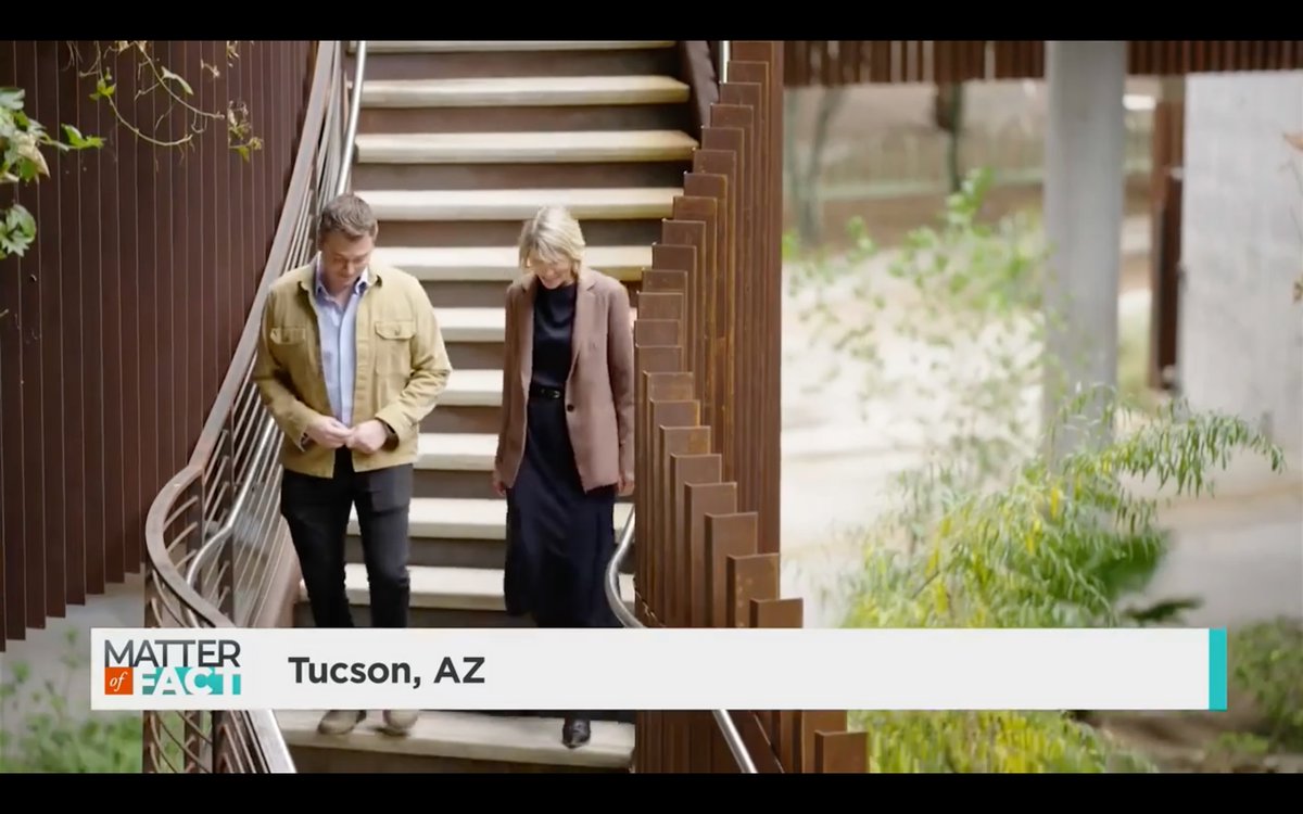 Arizona is currently undergoing a population surge!

Reporter Dan Lieberman met with UC Director Andrea Gerlak to discuss potential water solutions and concerns over limited water resources for the "Matter of Fact" series!

Watch the full video here: youtube.com/watch?v=HOuvUS…