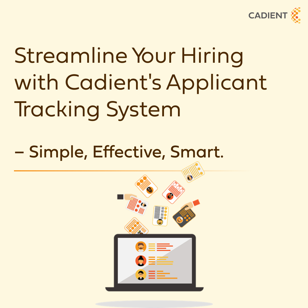 Looking for a smarter way to hire? Check out Cadient's Applicant Tracking System! Simplify your recruitment, track candidates easily, and make hiring a breeze. Top cadienttalent.com/simplify-talen… #HiringSolutions #RecruitmentTech #HRInnovation #TalentAcquisition #SmartHiring