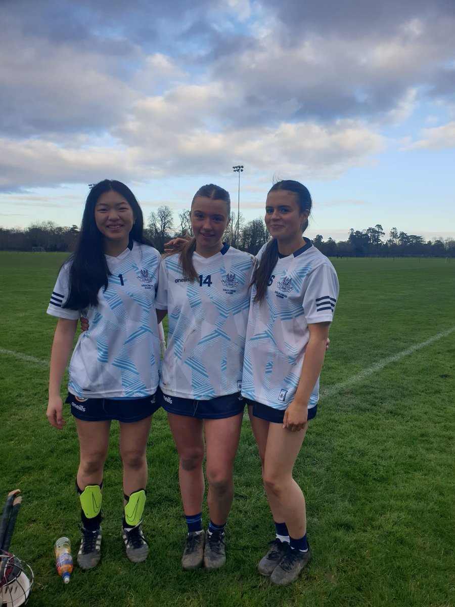 Well done to Iona Wu, Emma Reddan (Vice Captain) &amp; Katie Mai Leonard who where were part of the <a href="/CamogieDublin/">Dublin Camogie</a> u16A team who beat Kilkenny in the 2nd round of the <a href="/LeinsterCamogie/">Leinster Camogie</a> Championship 💙🧡🖤💙 Maith sibh a chailíní 👏  Agus comhghairdeas le Camógaíocht Bhaile Átha Cliath