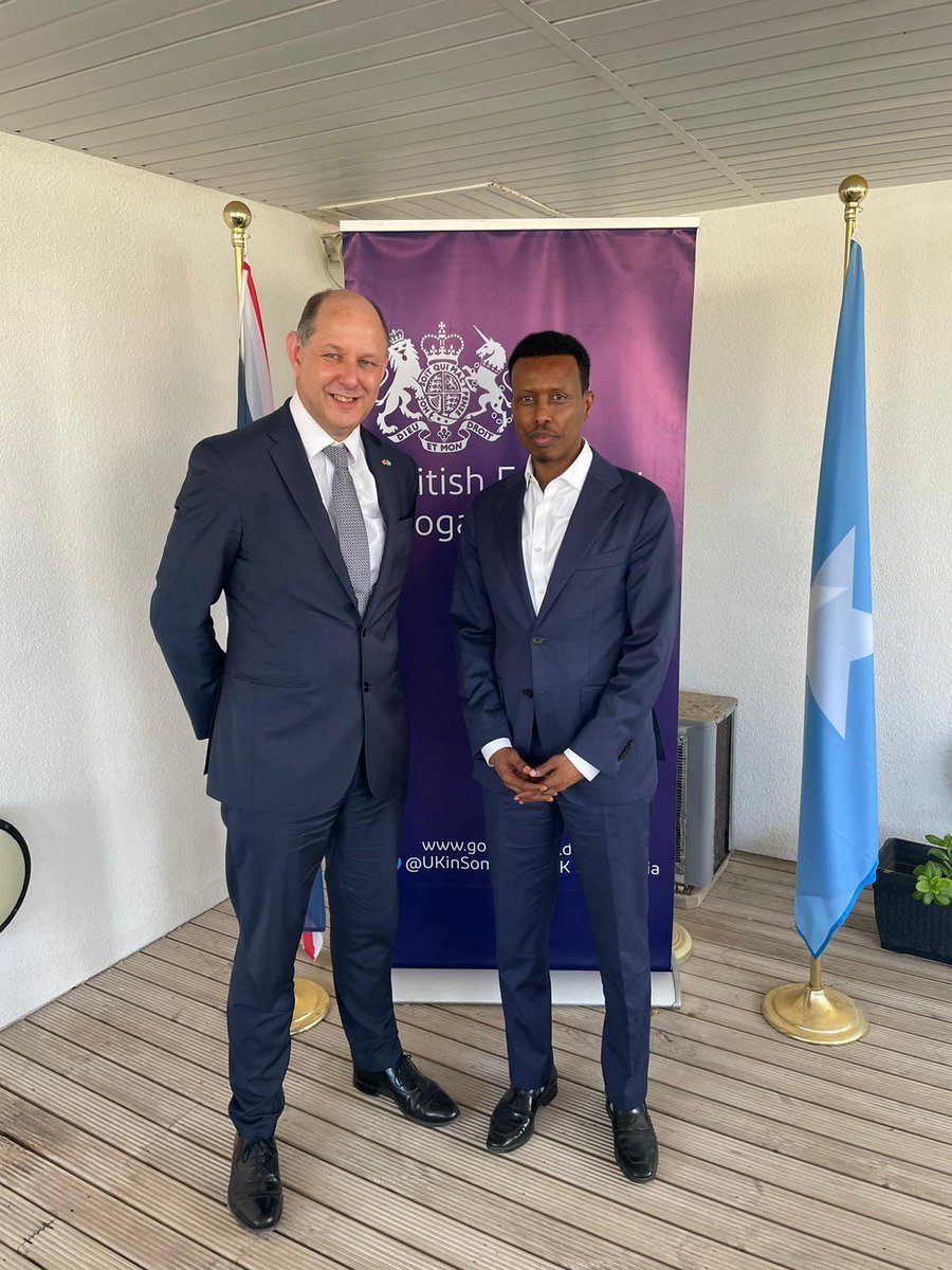 PhilipRBarton's tweet image. Somalia is a vital and strategic partner, particularly when it comes to regional security and stability.
With Somali National Security Adviser we set ambitious goals for the year ahead.
