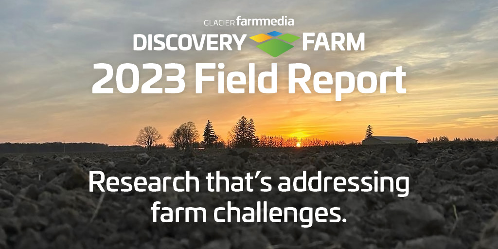 What's the latest research findings at Discovery Farm? Download our 2023 Field Report to find out! discoveryfarm.ca/field-reports/ ✅22 research projects with industry partners ✅crops, livestock & equipment ✅hands-on farmer events Thanks to our many #CdnAg partners for collaborating 🙌