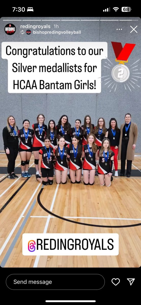Well done ladies <a href="/BishopReding/">Bishop Reding</a> 👏