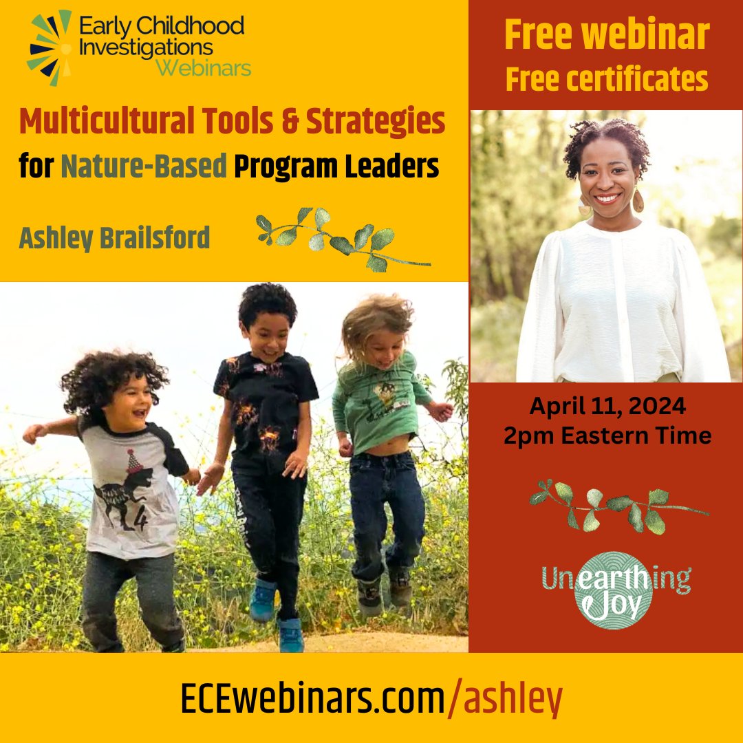 #Earlychildhoodeducation program leaders: Make nature-based learning #multicultural *|URL|* #dll #earlychildhood #earlyed #earlyyears #childcare #preschool #headstart #cdnchildcare #naturepreschool #outdoorplay #reggioinspired #inspiredbynature #ECEleaders #ECEleadership