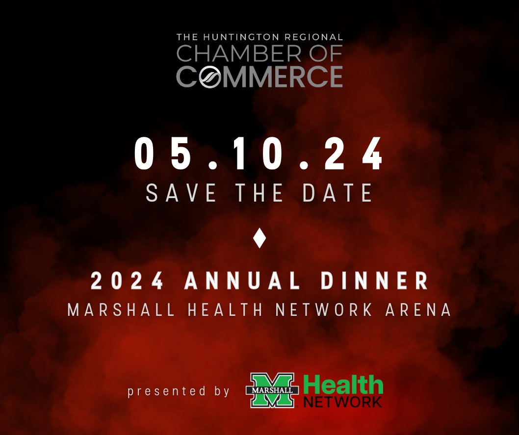 We are excited to announce the date for our 2024 Annual Dinner, presented by Marshall Health Network! This year, we're adding a touch of illusion with entertainment provided by the renowned "The Celebrity Magician," Carl Michael! Learn more here: business.huntingtonchamber.org/calendar/Detai…