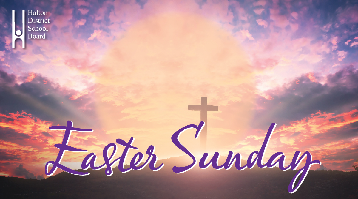 We wish all those celebrating Easter Sunday in our #HDSB community and beyond, peace, joy and hope.