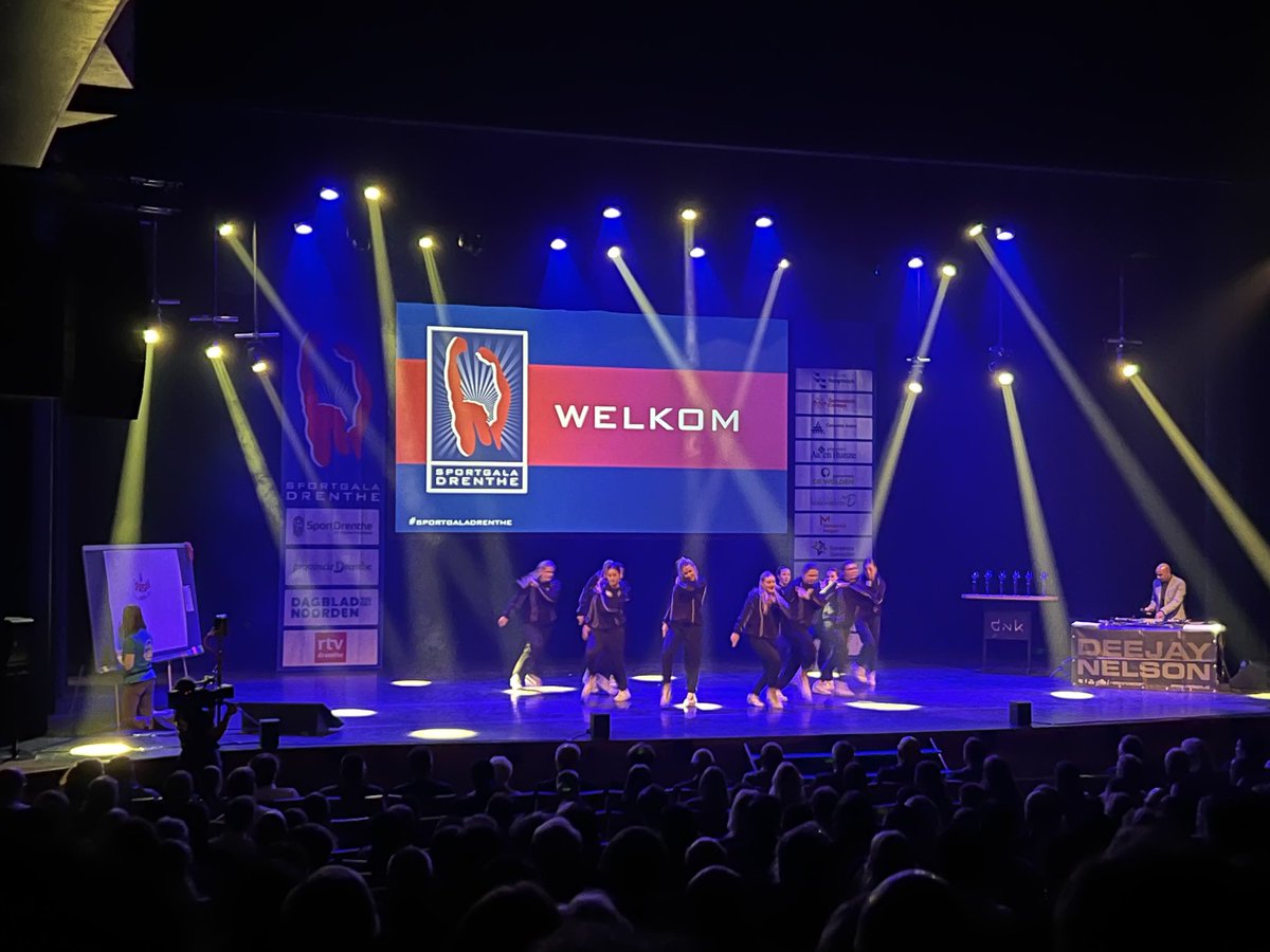 Sportgala in Drenthe. Verkiezing sportman, sportvrouw, sportploeg en parasporter van 2023 van Drenthe. #sportgaladrenthe