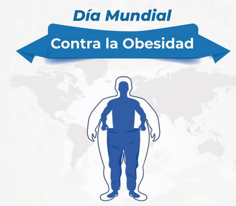 DÍA MUNDIAL DE LA OBESIDAD
👉El Día Mundial de la Obesidad se conmemora el 4 de marzo de cada año. La fecha fue impulsada por la Organización Mundial de la Salud (OMS) y tiene como objetivo concientizar acerca de los riesgos que presenta esta condición.