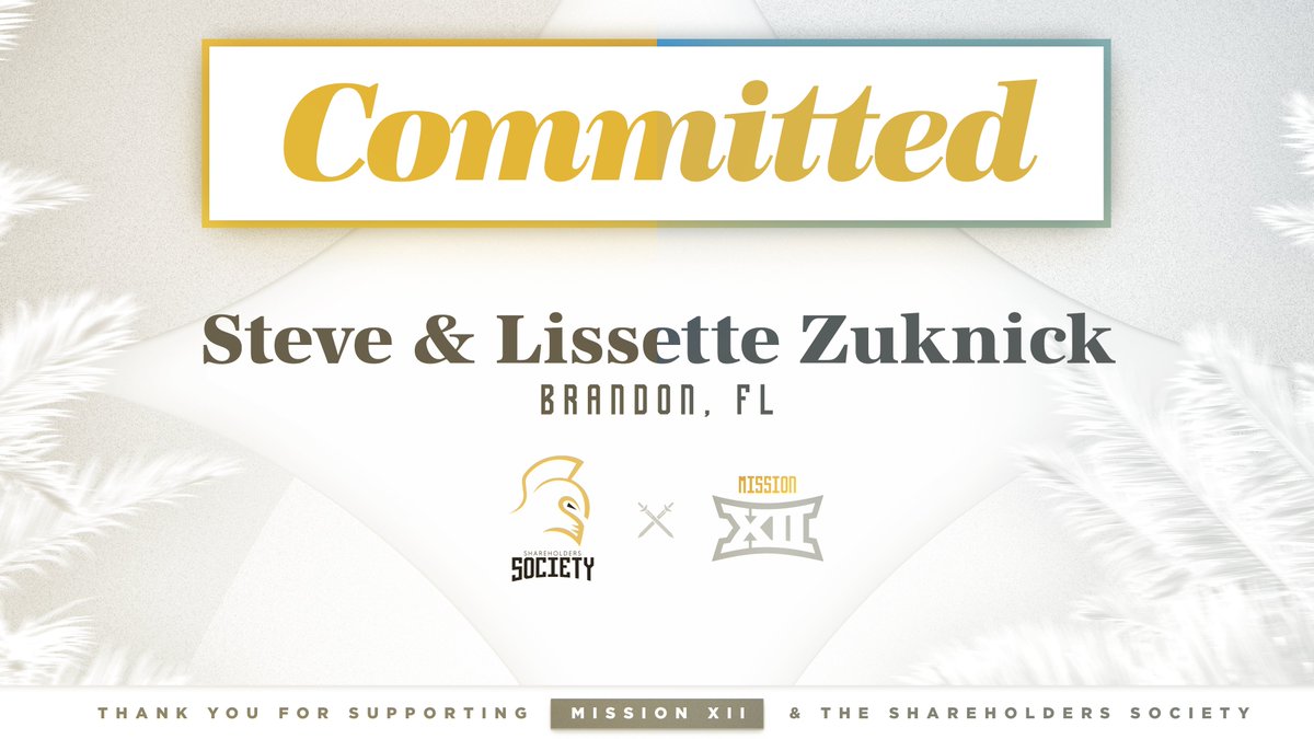 Supporting our incredible Women in Sports with this commitment ✨ Thank you Steve ‘93 & Lissette for your gift in support of the @UCFKnights Women's Sports Enhancement Fund. Welcome to the Shareholders Society! ⚔️ #GoKnights | #ChargeOn