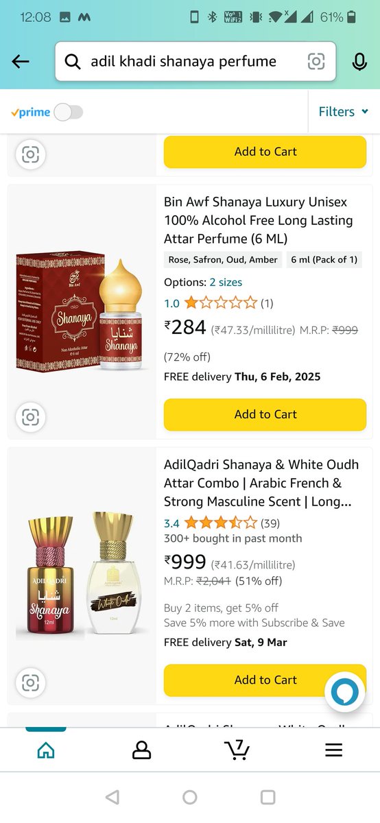 HumpliR's tweet photo. @amazonIN @amazon Hey Amazon 😃 I just got confused that are we in 2024 or 2025 for a while, Delievery is in Feb 2025 😅 April is next month. https://t.co/8BxcWex0YR