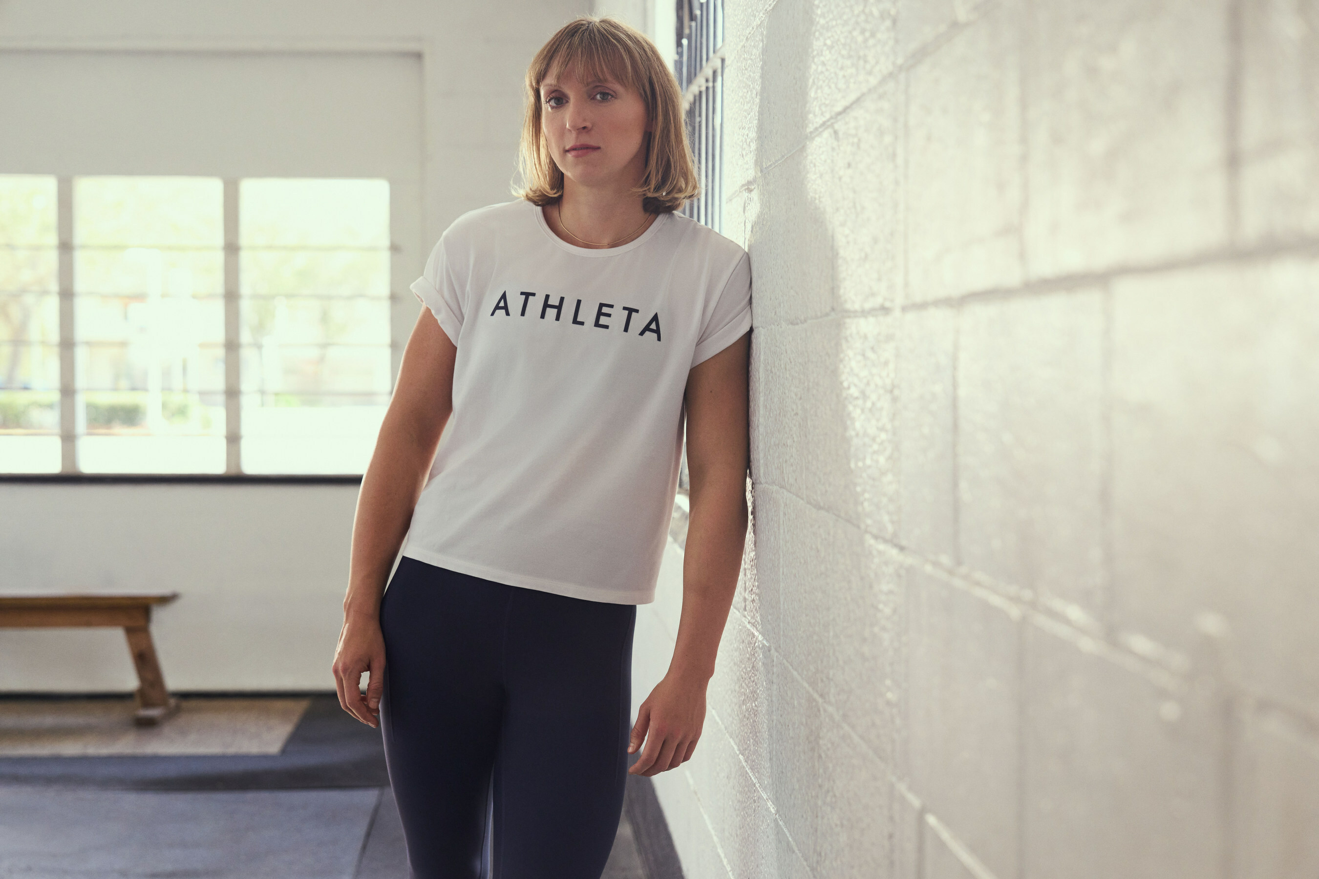 Beyond Sport on X: The most decorated woman swimmer of all time,  @katieledecky, has become the newest member of @Athleta's #PowerofShe  collective. 🏊🏾 Ledecky will also feature in their new brand campaign