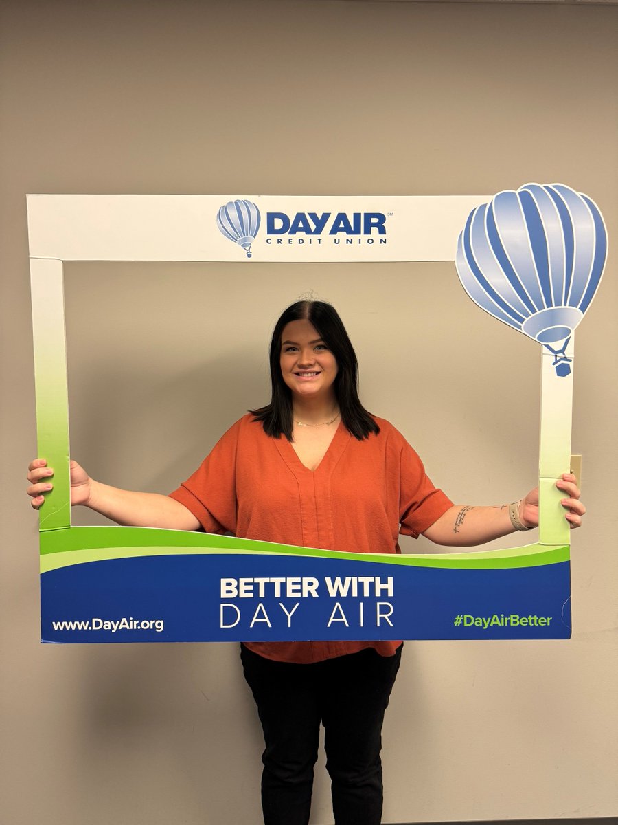 DayAirCU's tweet photo. We are excited to add two new associates to the Day Air team! 😀

Ayla will be joining our Contact Center as a Contact Center Specialist I and Tony will be joining our Mortgage Department as a Real Estate Loan Officer Assistant II. Welcome to Day Air Ayla and Tony! https://t.co/v5QbNGamX2
