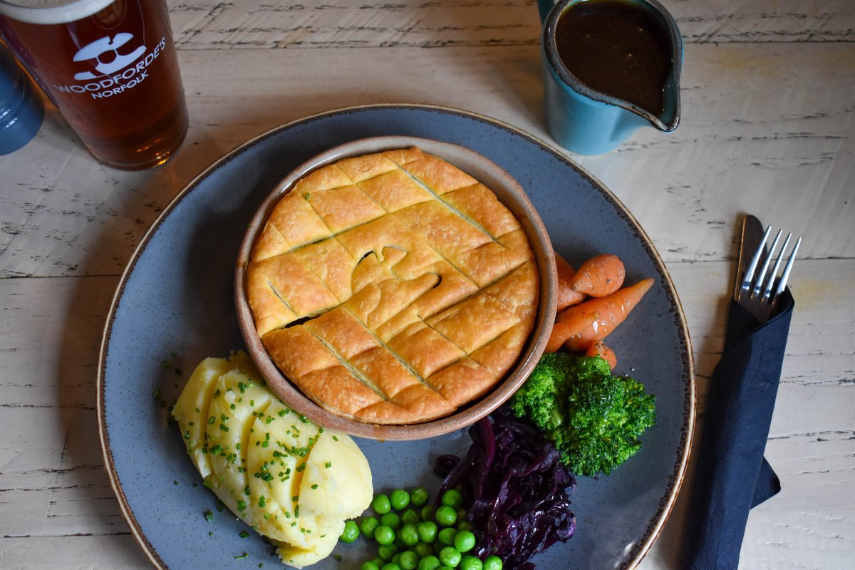 It's British Pie Week What better reason than to head down to either the Fur & Feather or The Lord Nelson to have your pick of the pies (as well as a great pint)! Pick up your food, dig in and let us know your thoughts! #PieWeek #BritishPieWeek #PubPie #WoodfordesBrewery